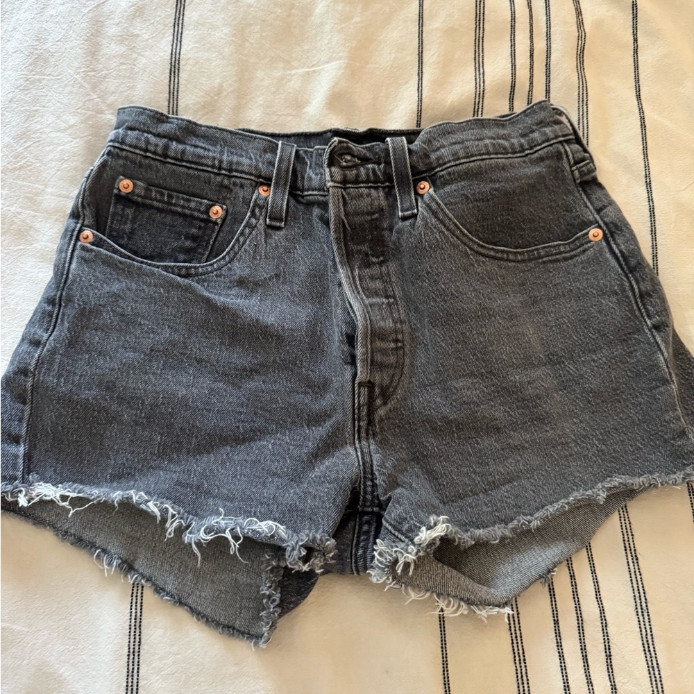Black Levi shorts